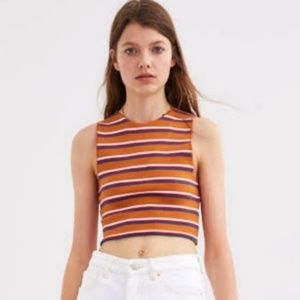 ZARA Stripped Tank Top Size SMALL